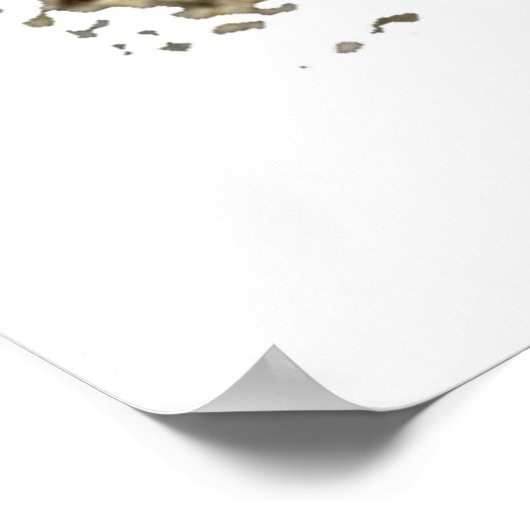 Gewollt Tote oder lebendes Poster (Ecke)