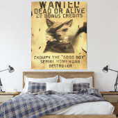 Gewollt Tote oder Live 20 Bonus Credits Leinwanddruck (Insitu (Schlafzimmer))