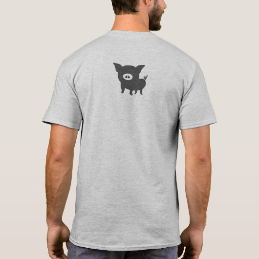 GEWOLLT: TOTER ODER LEBENDIGER emotionaler Vorrang T-Shirt (Rückseite)