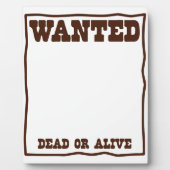 GEWOLLT Totes oder Live-Poster mit leerem Hintergr Fotoplatte (Vorderseite)