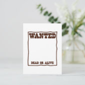 GEWOLLT Totes oder Live-Poster mit leerem Hintergr Postkarte (Stehend Vorderseite)