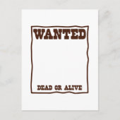 GEWOLLT Totes oder Live-Poster mit leerem Hintergr Postkarte (Vorderseite)