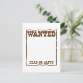 GEWOLLT Totes oder Live-Poster Postkarte (Stehend Vorderseite)