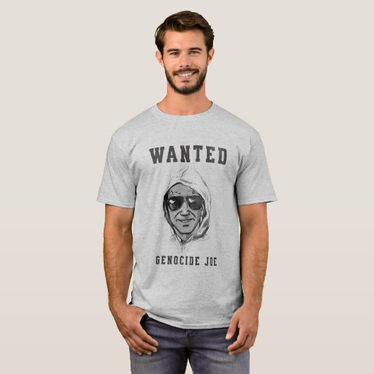 GEWOLLT - Völkermord Joe #genocidejoe T-Shirt (Vorne ganz)