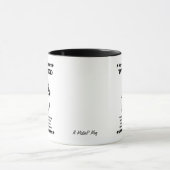 GEWOLLT (Weihnachtsmann) - Eine MisterP-Tasse Tasse (Zentrum)