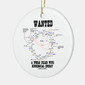 Gewollt Welt mit biochemischer Energie Keramikornament (Links)