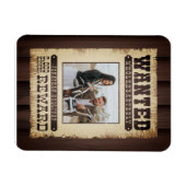 Gewollt Western Poster Foto Magnet (Horizontal)