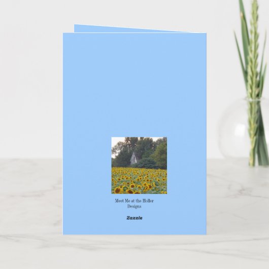 Gewollt zu sagen... Ich bin schwanger Ankündigung (Rückseite)