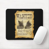 Gewollte Tote und lebendig.  Schroedingers Katze Mousepad (Mit Mouse)