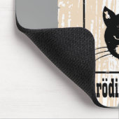 Gewollten Schrodingers Katze Mousepad (Ecke)