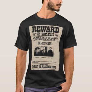 Gewolltes Plakat - Dalton-Gruppe T-Shirt