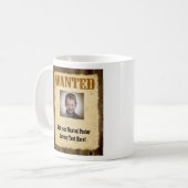 Gewolltes Plakat, Vintager Bilderrahmen Kaffeetasse (Vorderseite Links)