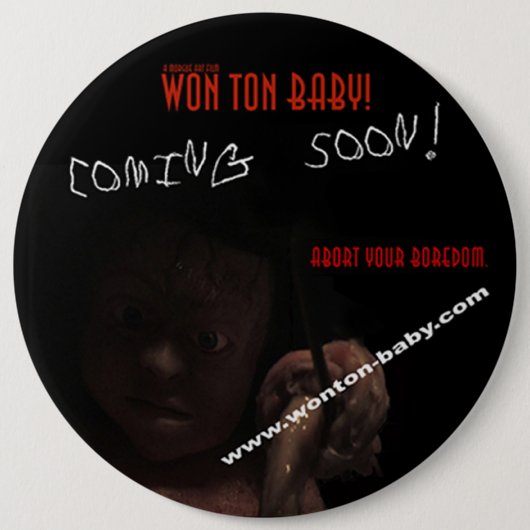 Gewonnenes Tonnen-Baby! Begrenzte Zeit-fördernde Button (Vorderseite)