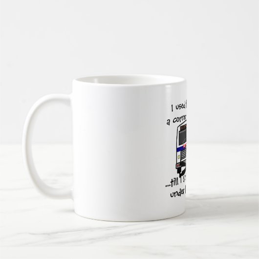 Geworfen unter den Bus Kaffeetasse (Links)