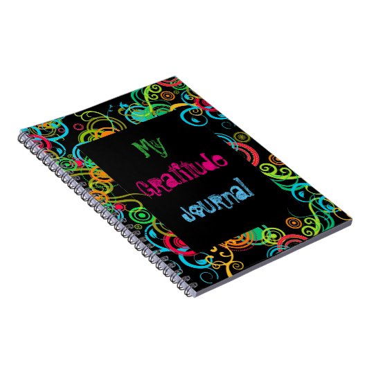 Gewundene Dankbarkeit Notizblock (Rechte Seite)