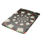 Gewundene Dartscheibe Droste Bad-Matte Badematte (Schrägansicht)