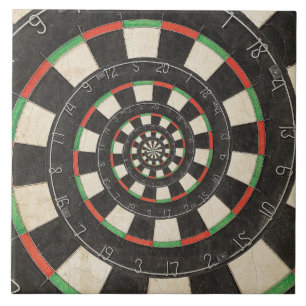 Gewundene Dartscheibe Droste Fliese