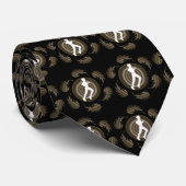 Gewundene der Läufer-Krawatte der Männer Krawatte (Gerollt)