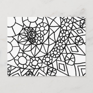 Gewundene Farbe des Himmels Ihre Karte