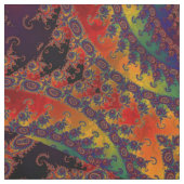 Gewundene Kraken-psychedelische Stoff (Muster)