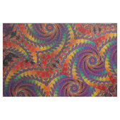 Gewundene Kraken-psychedelische Stoff (Fat Quarter (45,7 x 55,9 cm))