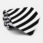 gewundene Krawatte der optischen Illusions-3D (Gerollt)