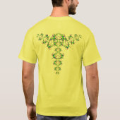 Gewundene Schlange T-Shirt (Rückseite)