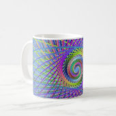 Gewundene Stöcke Kaffeetasse (Vorderseite Links)
