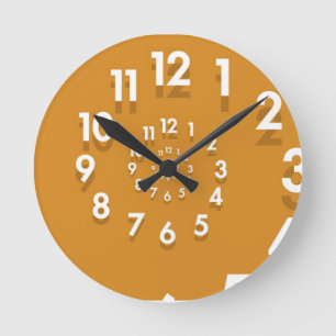 Gewundene Uhr