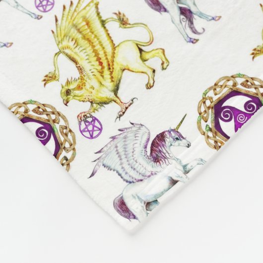 Gewundene Wesentlich-Decke Fleecedecke (Ecke)