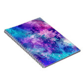 Gewundene Zeitschrift mit Schmutz-Kunst-Abdeckung Notizblock (Rechte Seite)