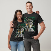 Gewundener Affe-König T-Shirt (Unisex)