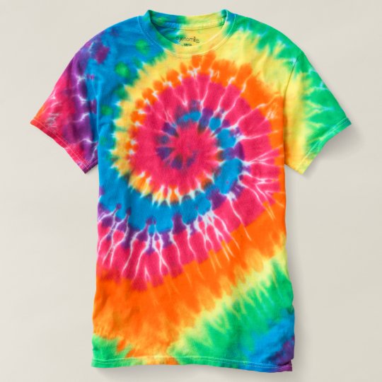 Spiral Batik-Shirt für Männer