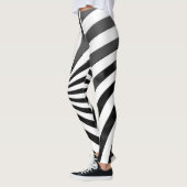 Gewundener Entwurf Leggings (Links)