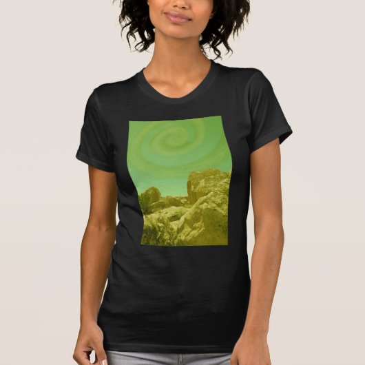 Gewundener Himmel T-Shirt (Vorderseite)