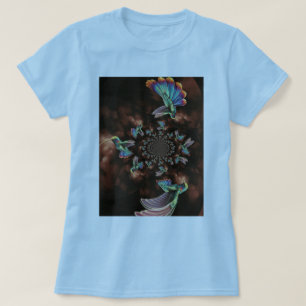 Gewundener Kolibri-T - Shirt