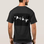 gewundener Tanz 1 T-Shirt (Rückseite)