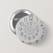 Gewundener Uhr Droste Knopf Button (Vorne & Hinten)