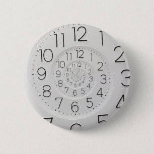 Gewundener Uhr Droste Knopf Button