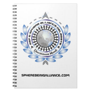 Gewundenes Foto-Notizbuch Notizblock