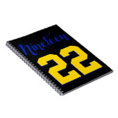 Gewundenes Notizbuch 1922 Notizblock (Rechte Seite)