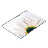 Gewundenes Notizbuch "alle Sachen gutes" 6,5" Notizblock (Linke Seite)