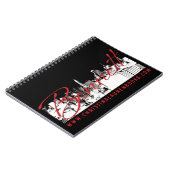 Gewundenes Notizbuch Bennett Notizblock (Linke Seite)