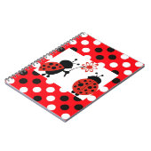 Gewundenes Notizbuch Damen-Bugs Notizblock (Linke Seite)