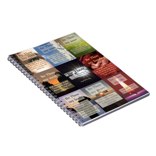 Gewundenes Notizbuch "ist Tausend" multi 6,5" Notizblock (Rechte Seite)