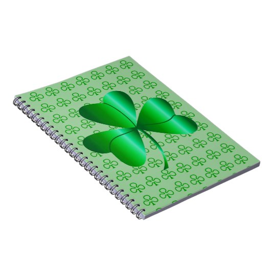 Gewundenes Notizbuch-Kleeblatt Notizblock (Rechte Seite)