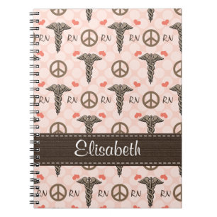 Gewundenes Notizbuch Notizblock