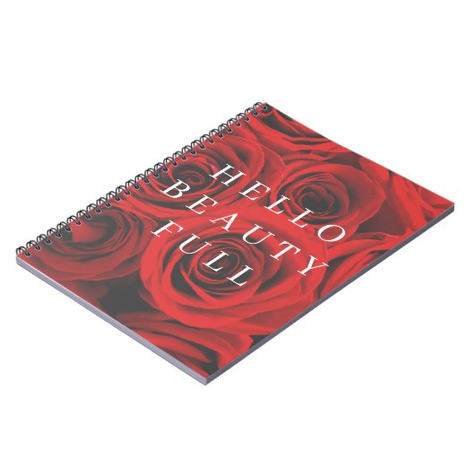 Gewundenes Notizbuch Notizblock (Linke Seite)