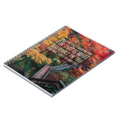 Gewundenes Notizbuch "was wir Liebe" 6,5" x8.75 " Notizblock (Linke Seite)