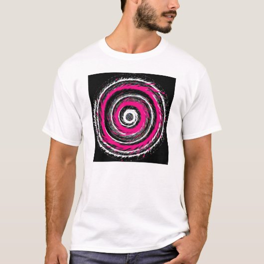 Gewundenes T-Shirt (Vorderseite)